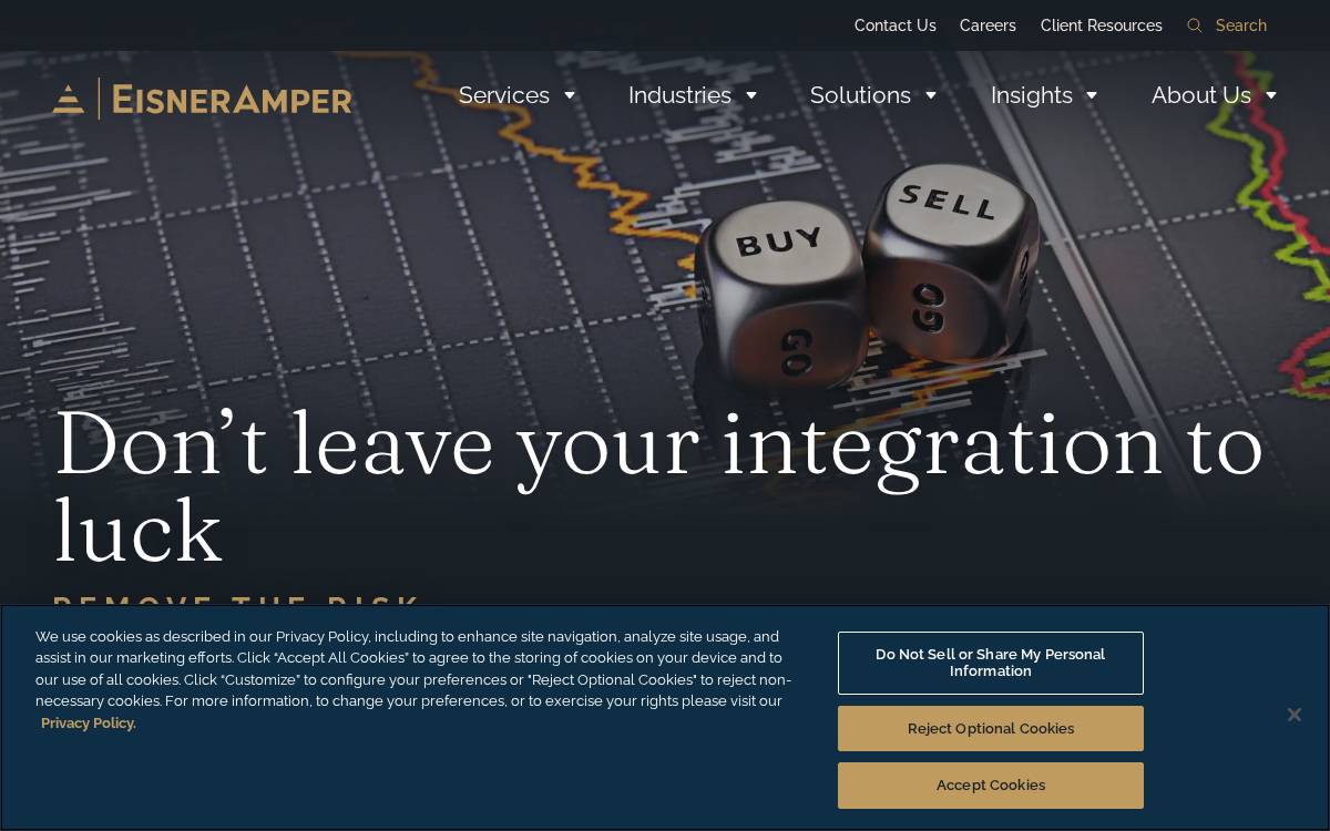 Eisneramper website preview