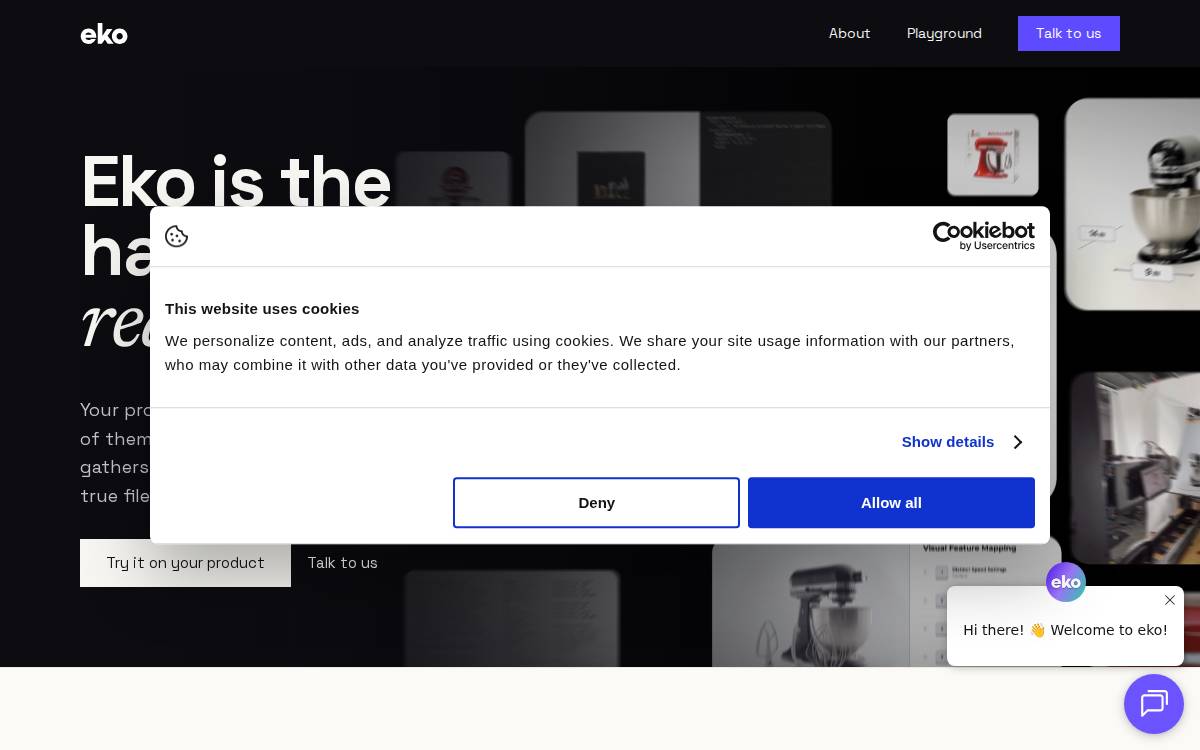 Eko website preview