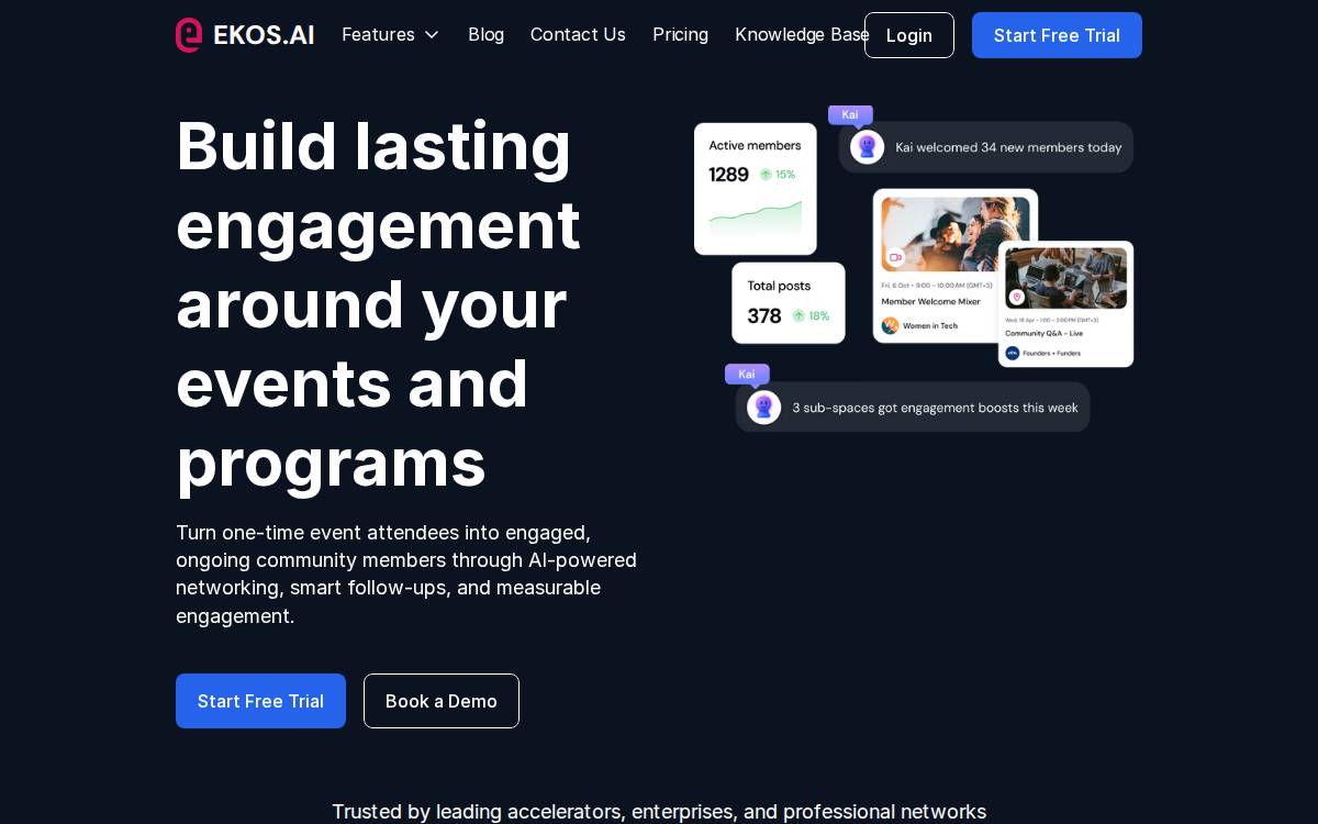 Ekos website preview