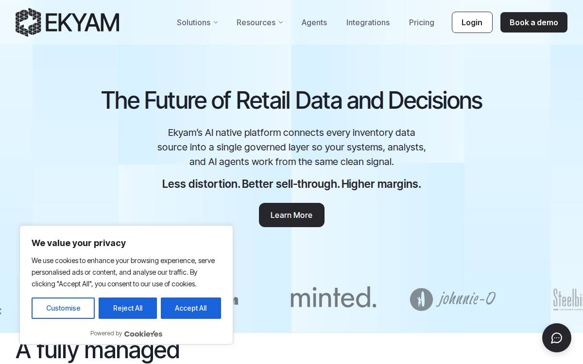 Ekyam website preview
