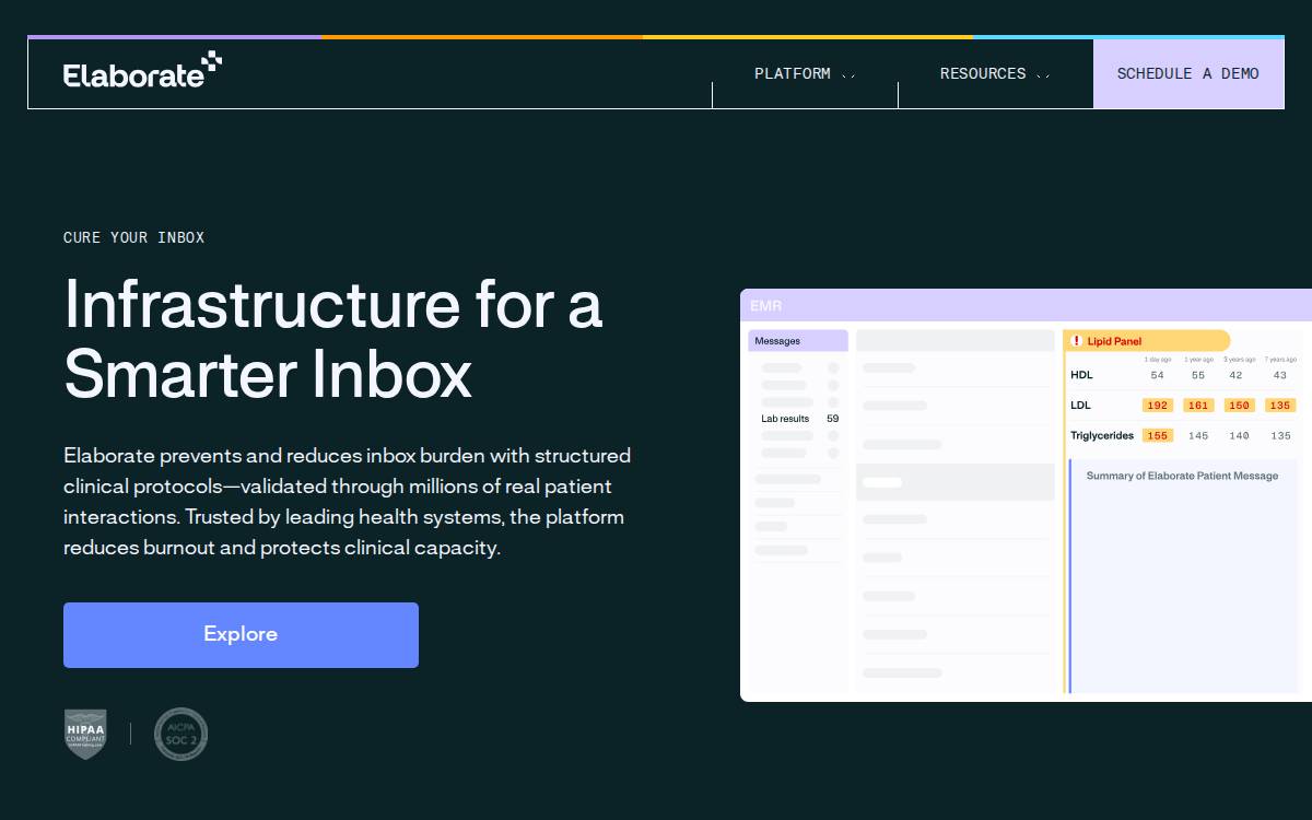 Elaborate website preview
