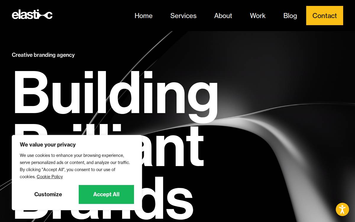 Elastic website preview
