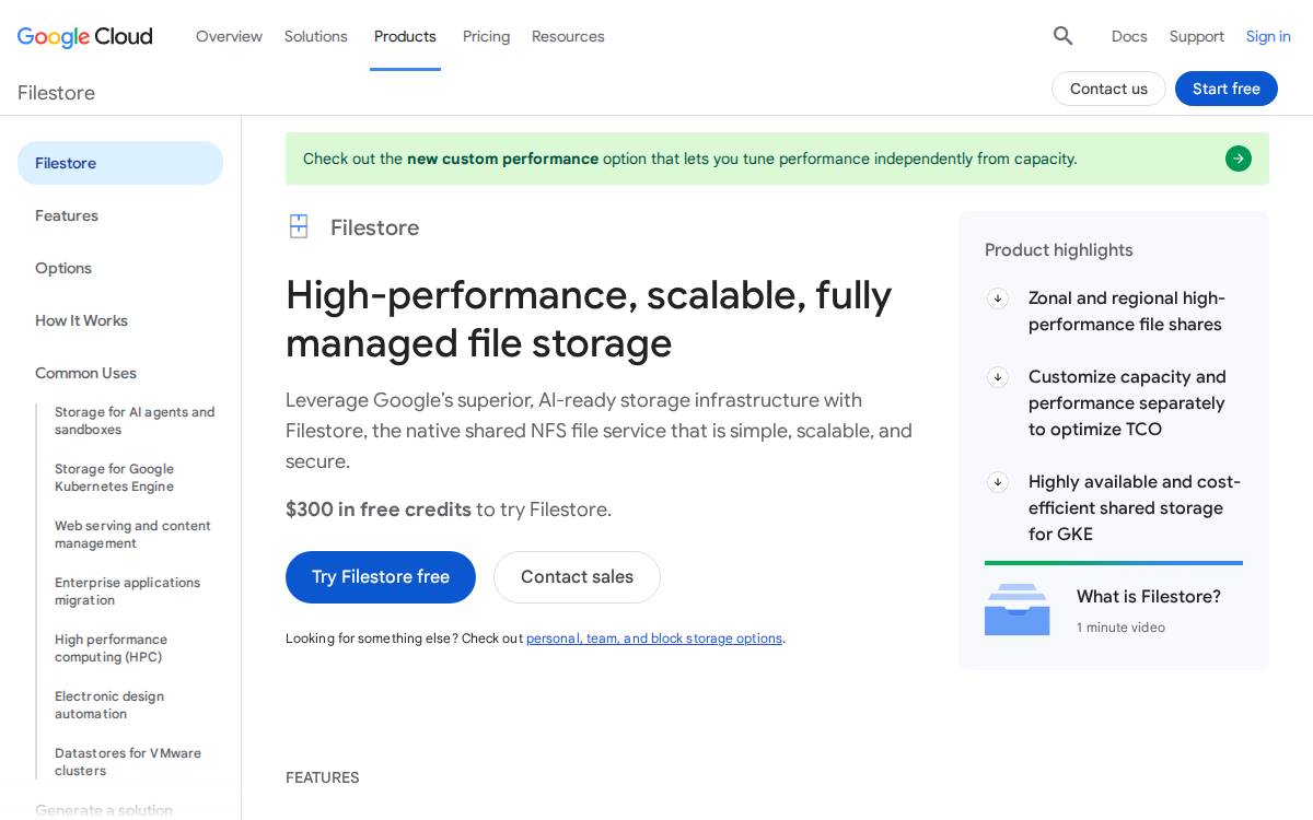 Elastifile website preview