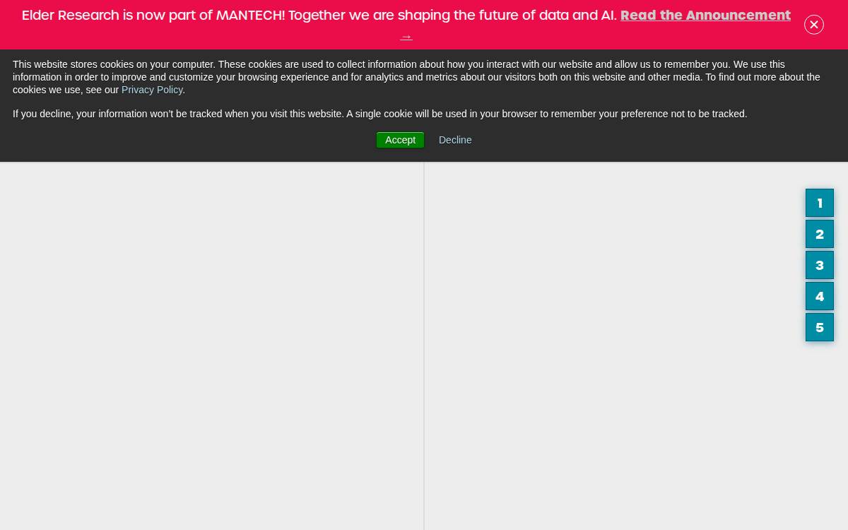 Elder Research website preview