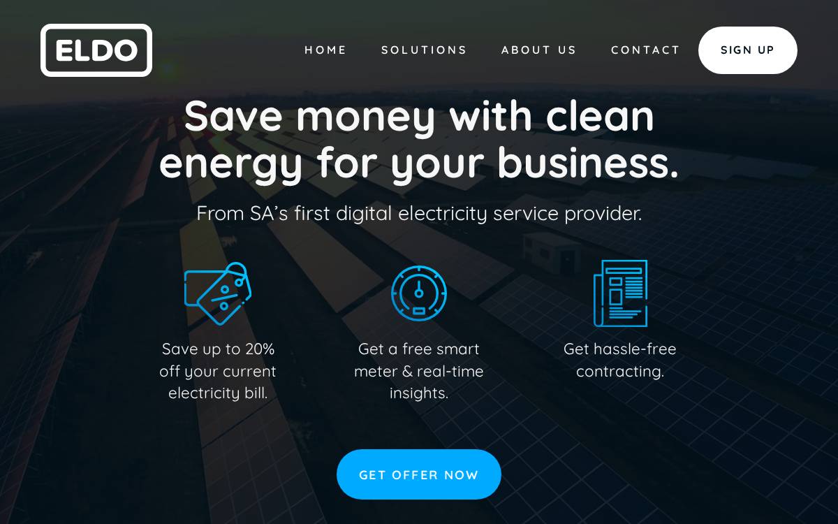 Eldo website preview