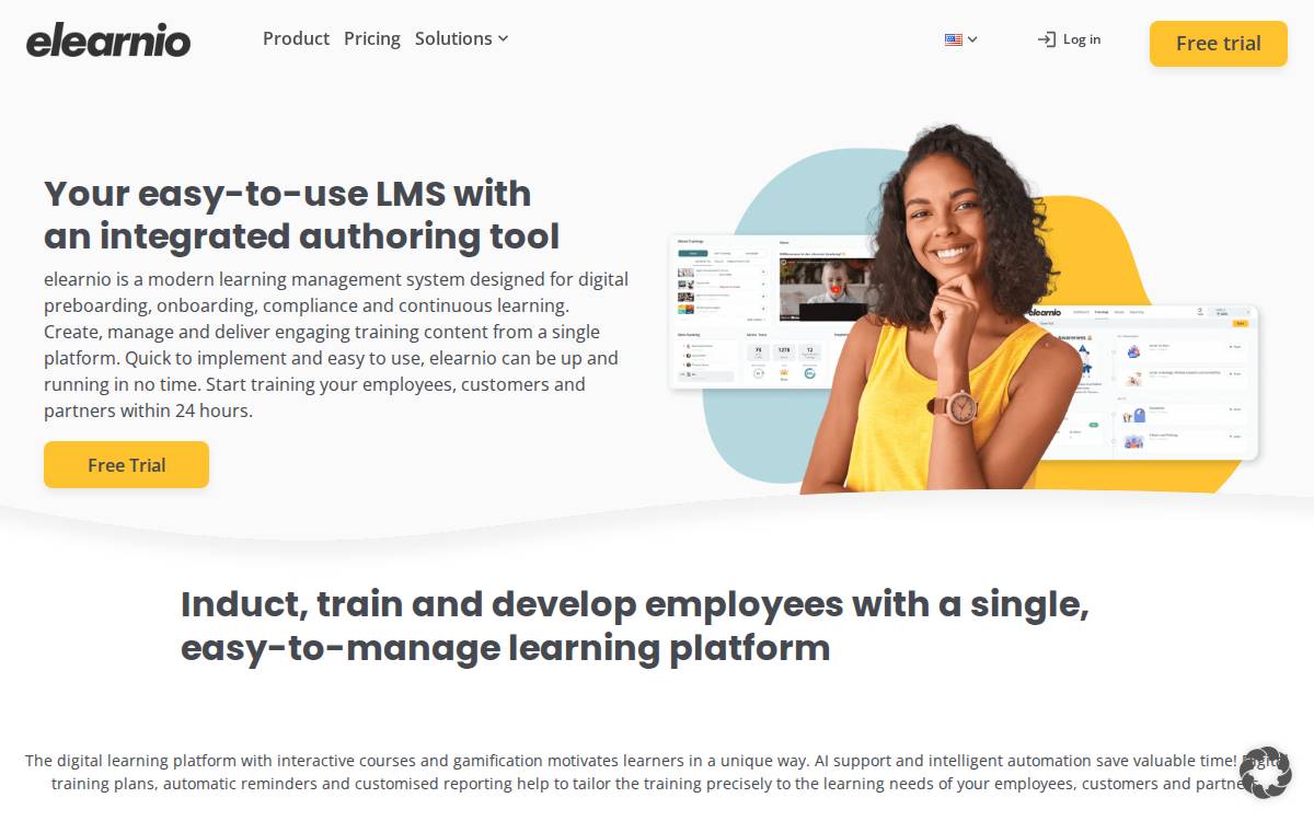 elearnio GmbH website preview