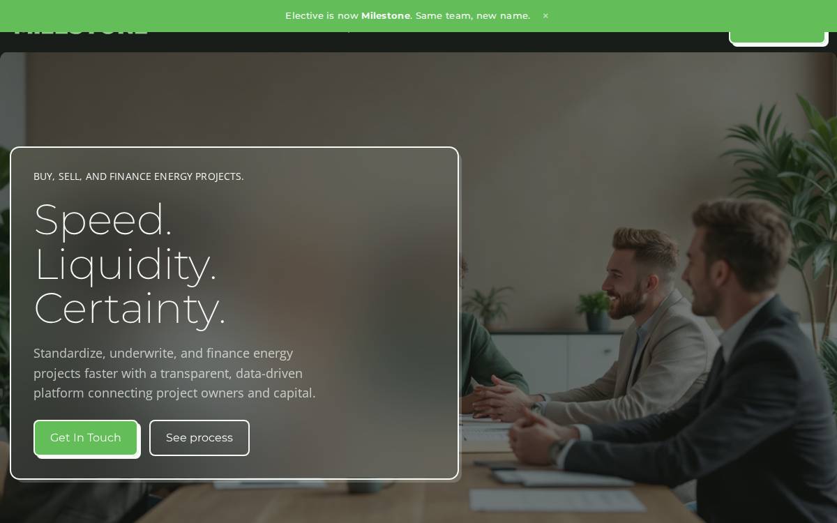 Electivepower website preview