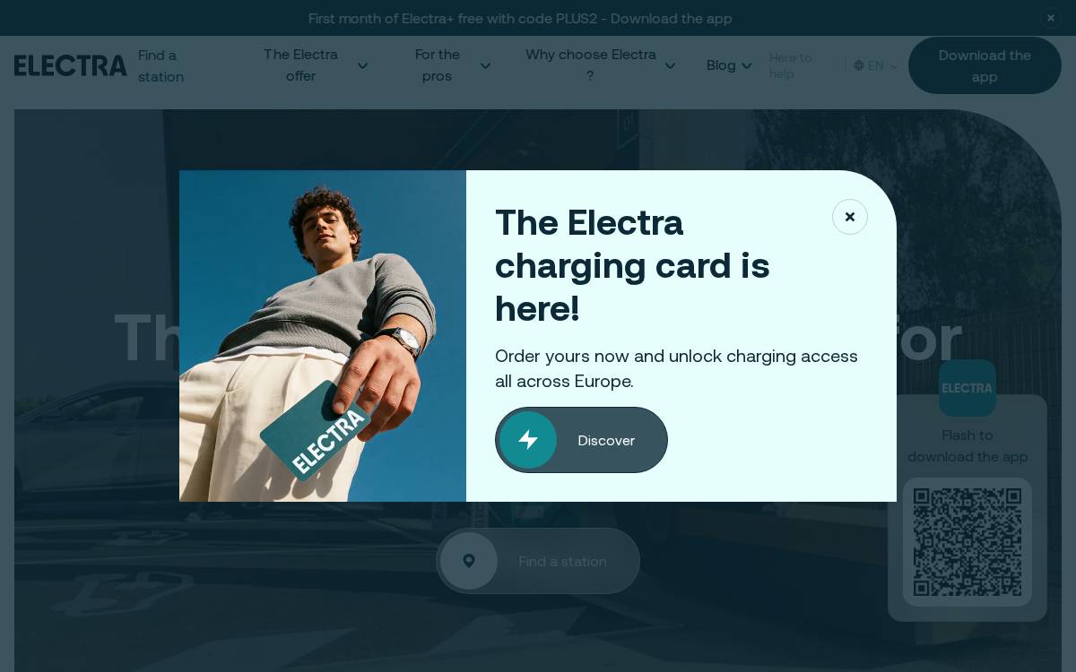 Electra website preview