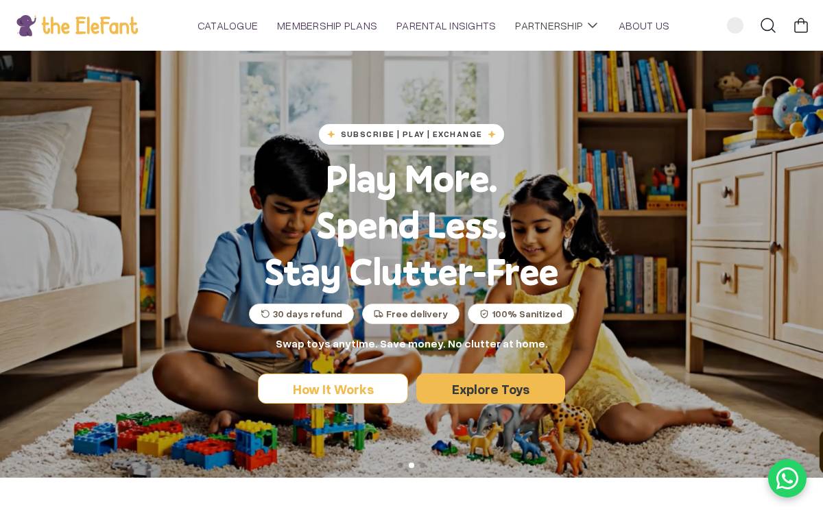 EleFant website preview