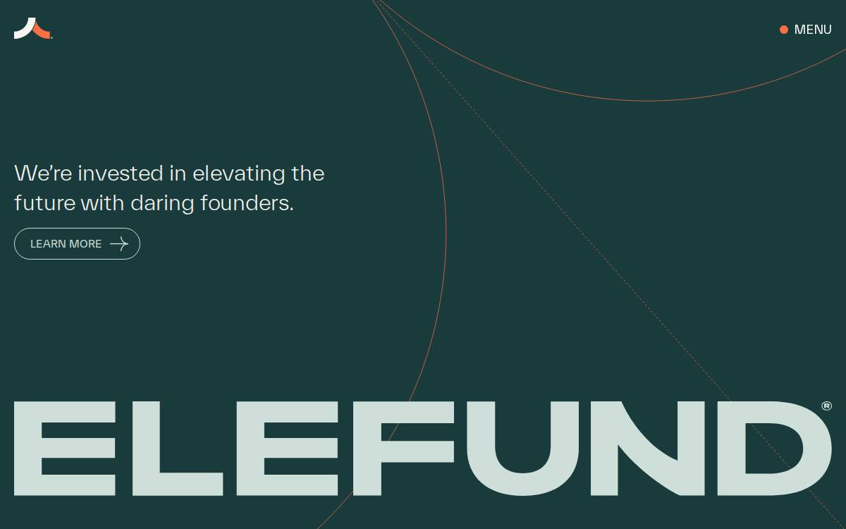 Elefund website preview