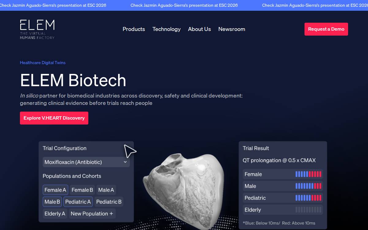 ELEM website preview