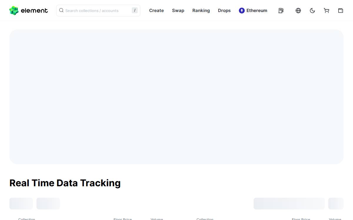 Element website preview
