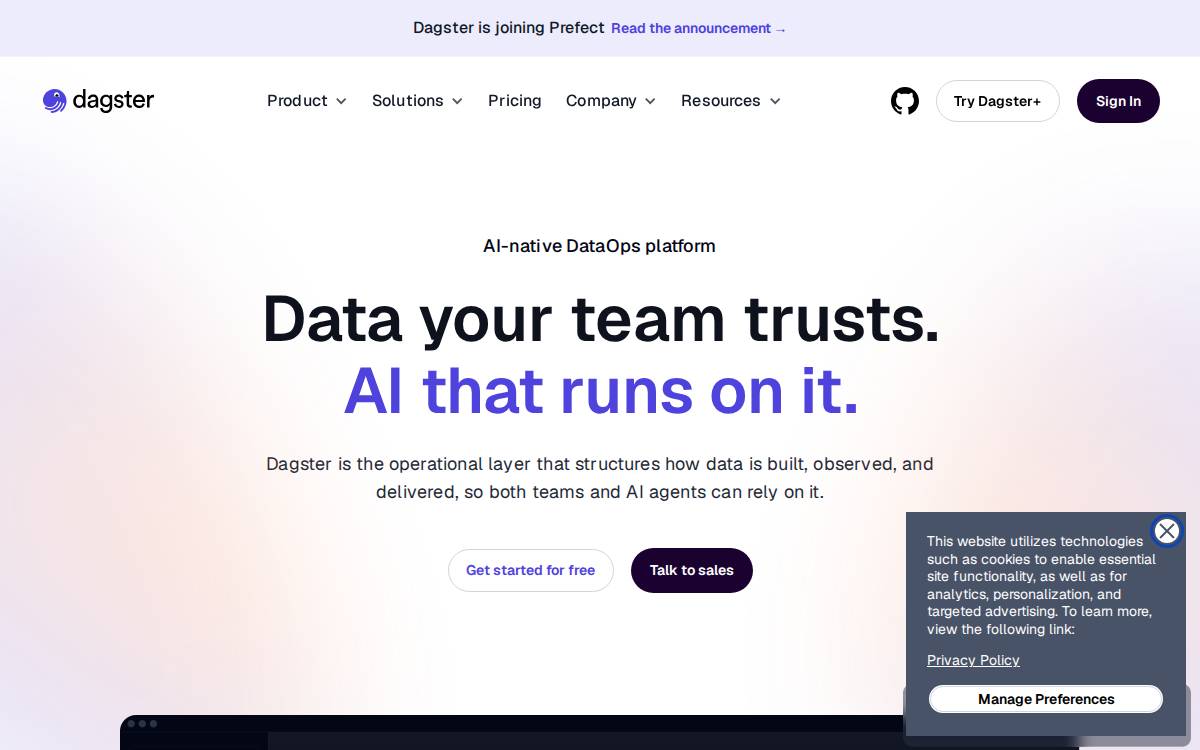 Elementl website preview