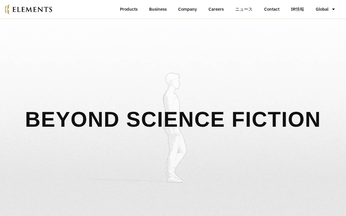 株式会社ELEMENTS website preview