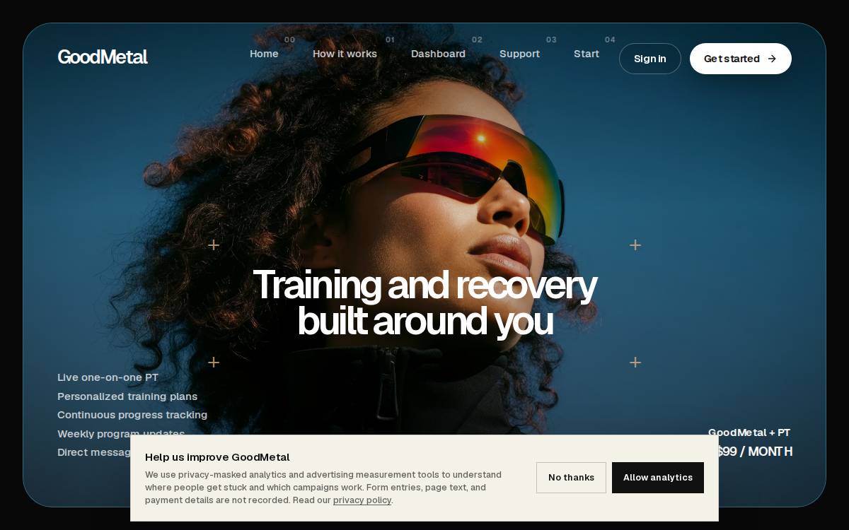 Elena AI Healthcare New York website preview