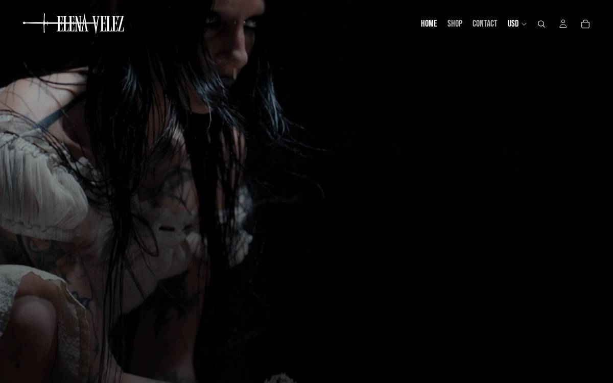 Elena Velez website preview