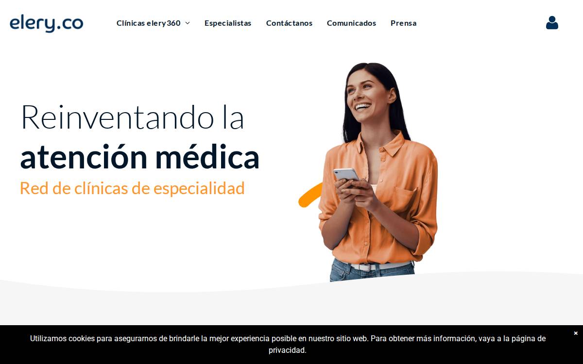 Elery website preview