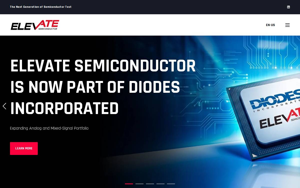 Elevatesemi website preview