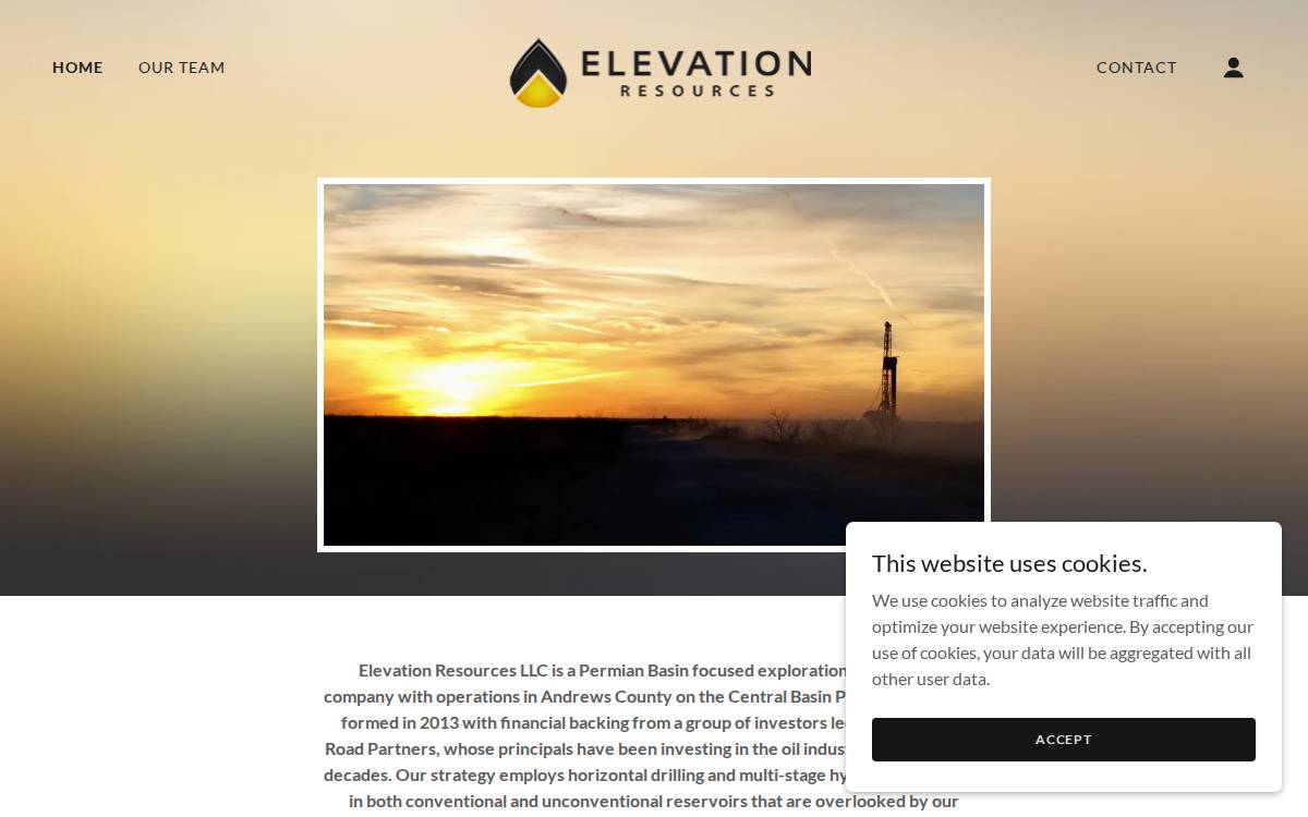 Elevationres website preview