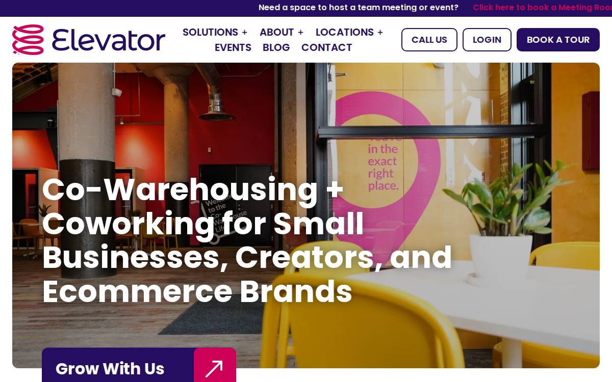 Elevatorspaces website preview