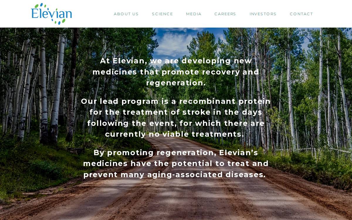 Elevian website preview