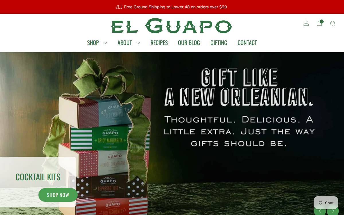 Elguapobitters website preview