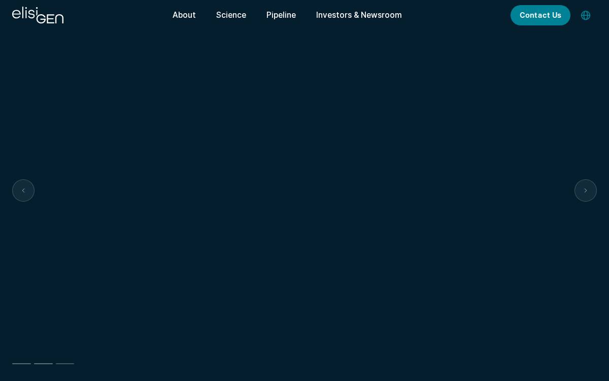 ELISIGEN website preview