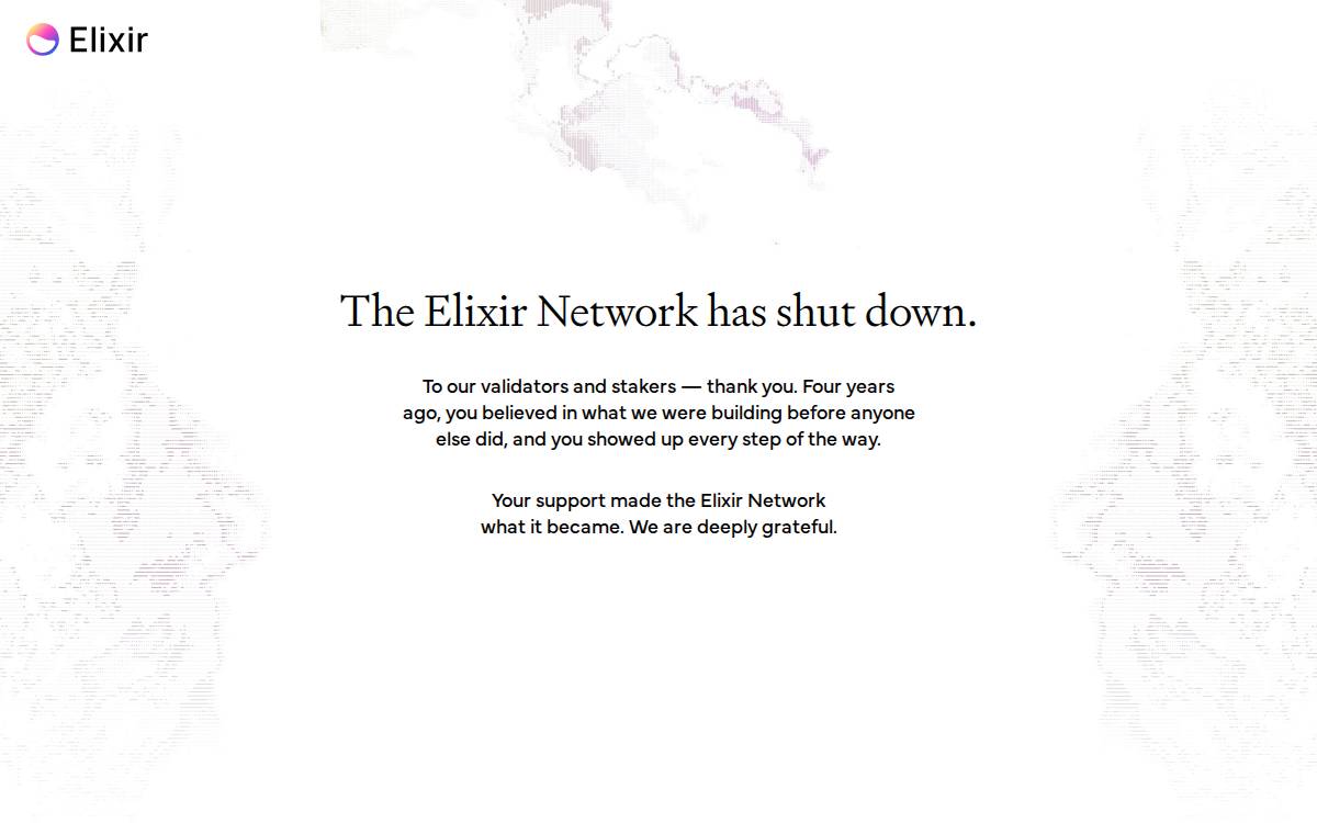 Elixir website preview