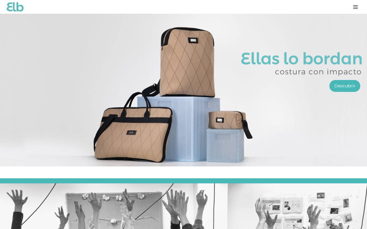 Ellas lo bordan website preview