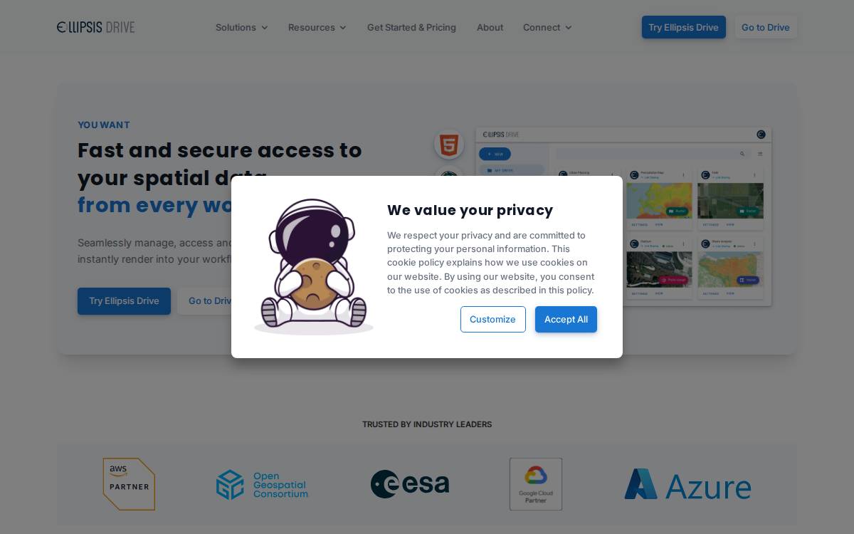 Ellipsis Drive website preview