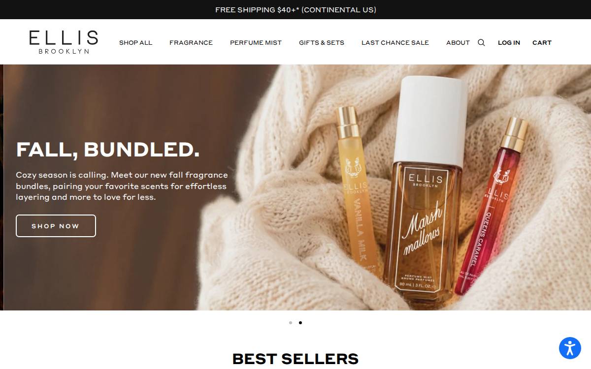 Ellis Brooklyn, LLC website preview