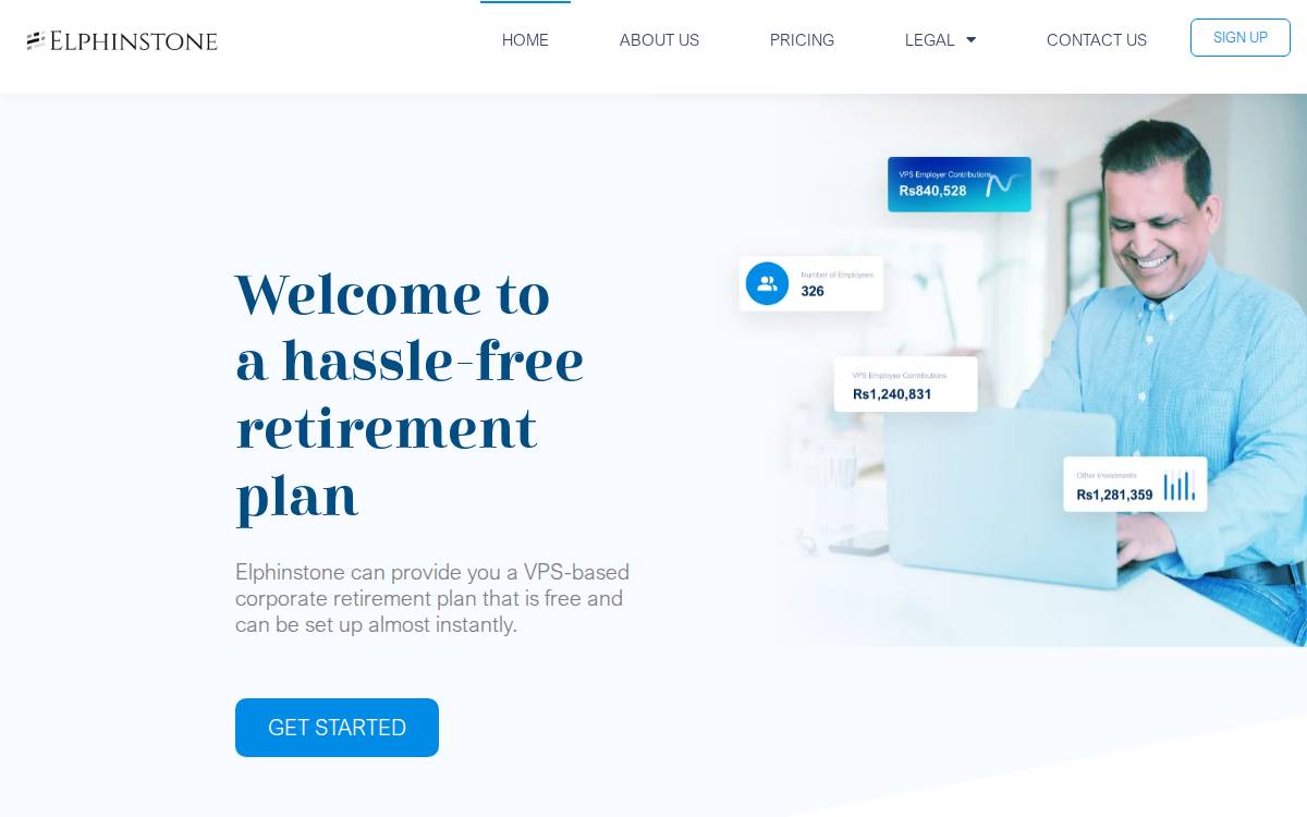 Elphinstone, Inc. website preview