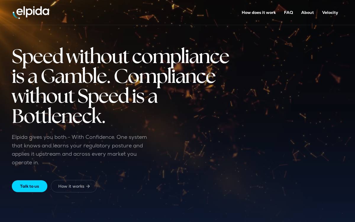 Elpida website preview