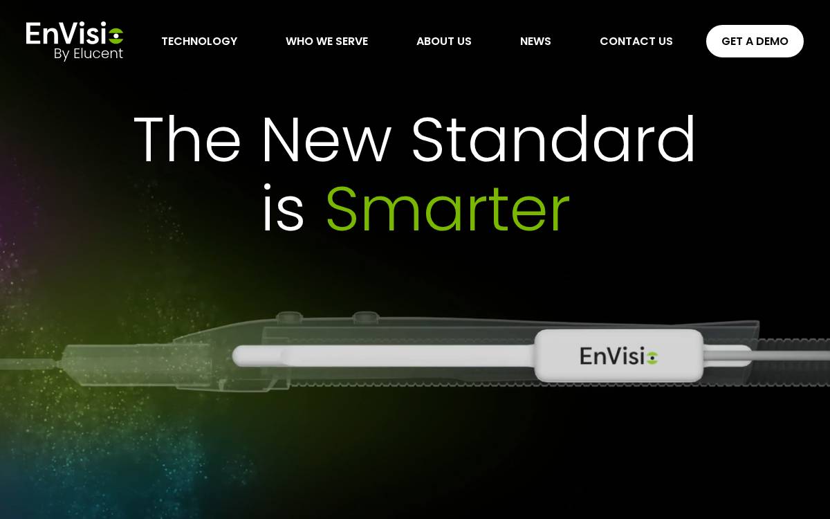 Elucent Medical website preview