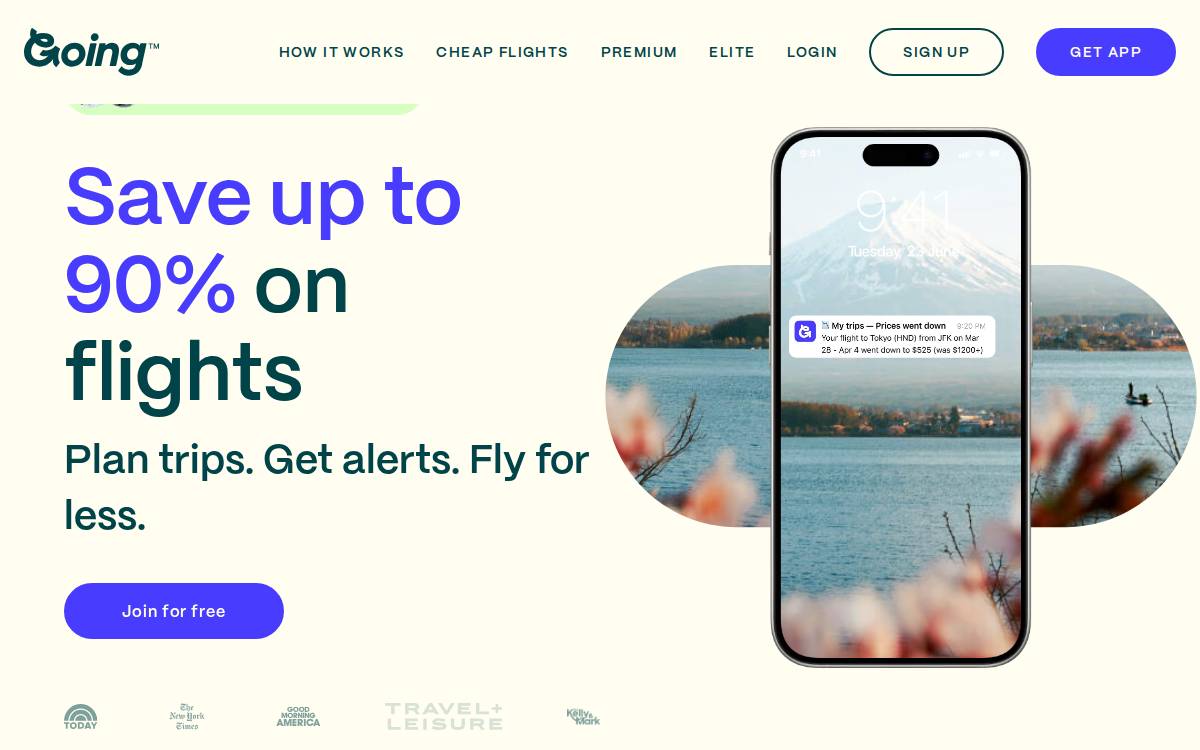 Elude website preview
