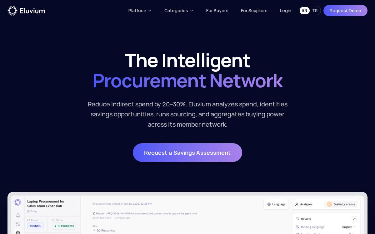 Eluvium website preview