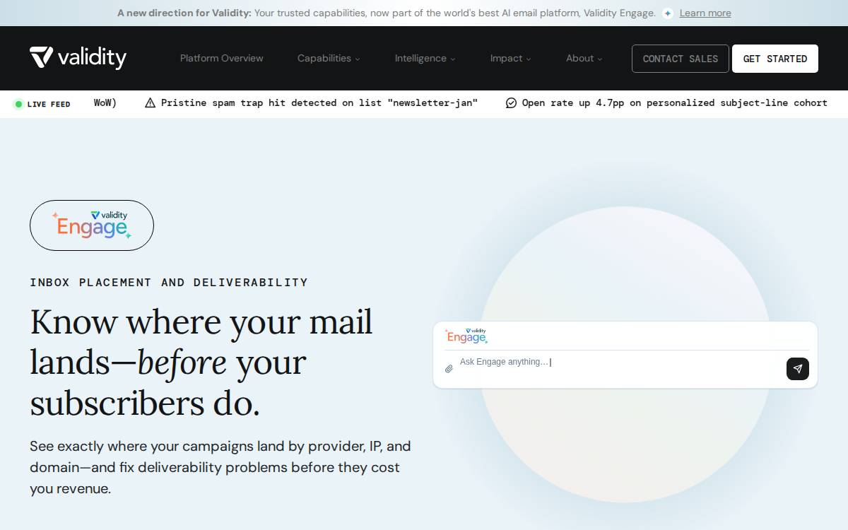 Email Copilot website preview
