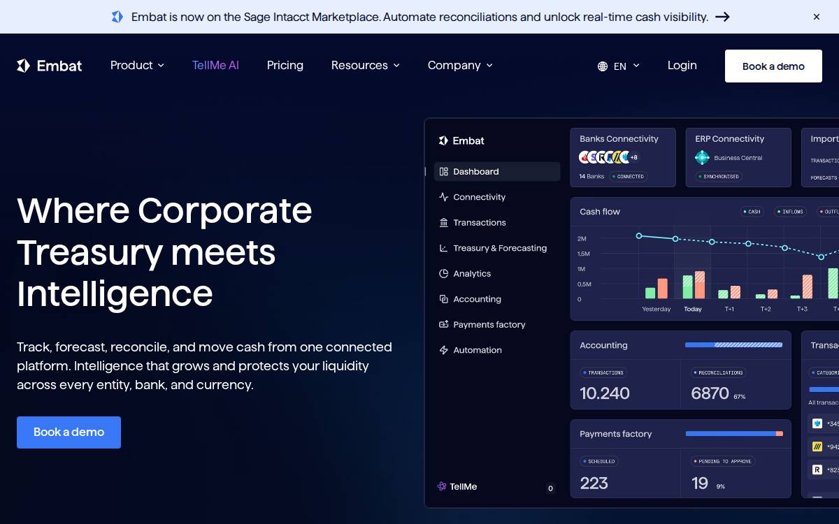 Embat website preview