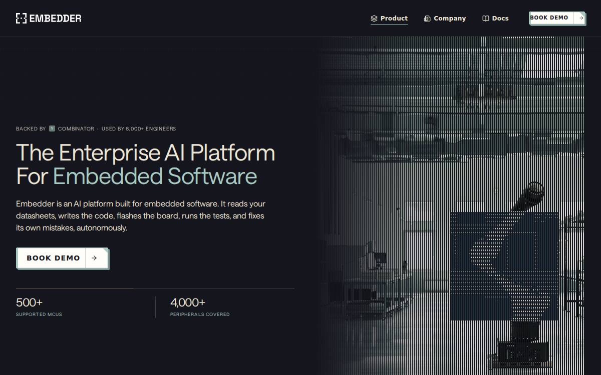 Embedder Tech Inc website preview