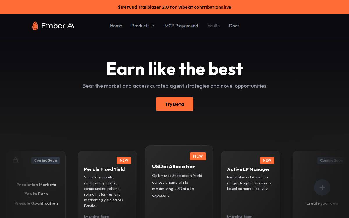 Ember AI website preview