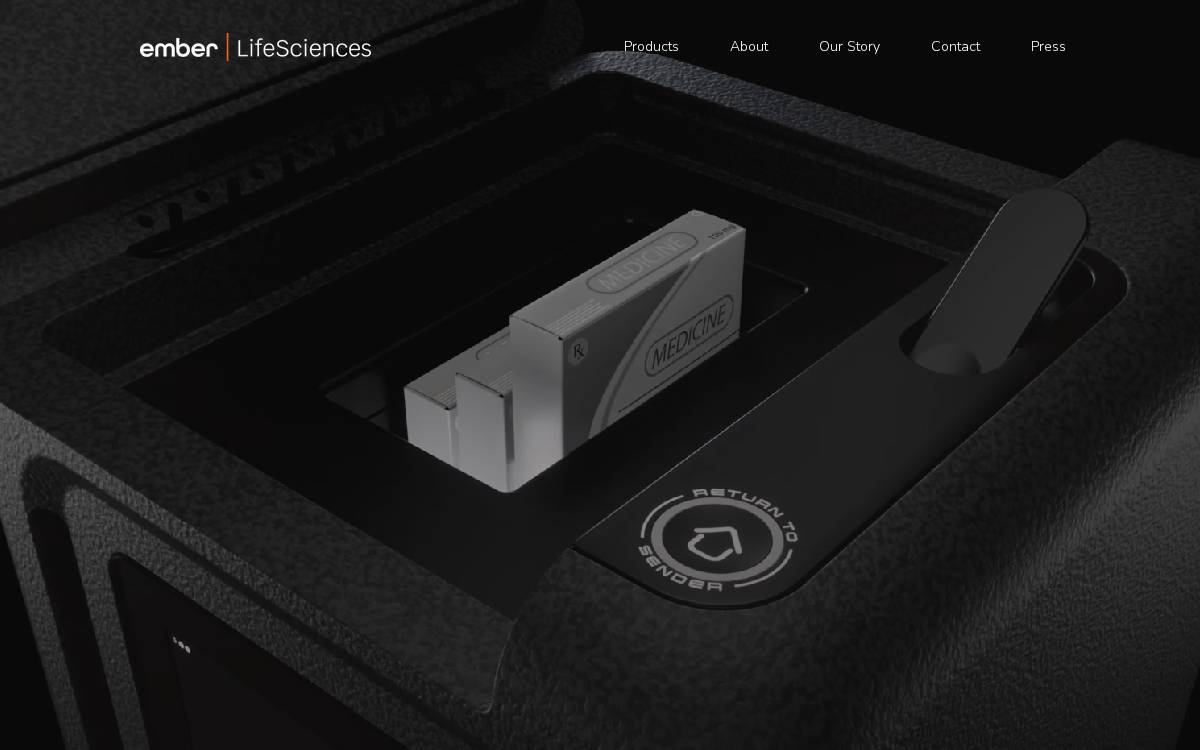 Ember LifeSciences website preview