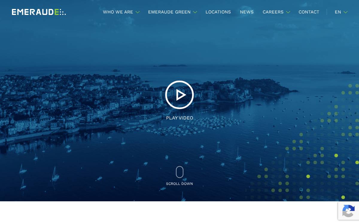 Emeraude website preview