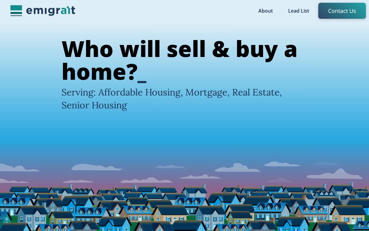 Emigrait website preview