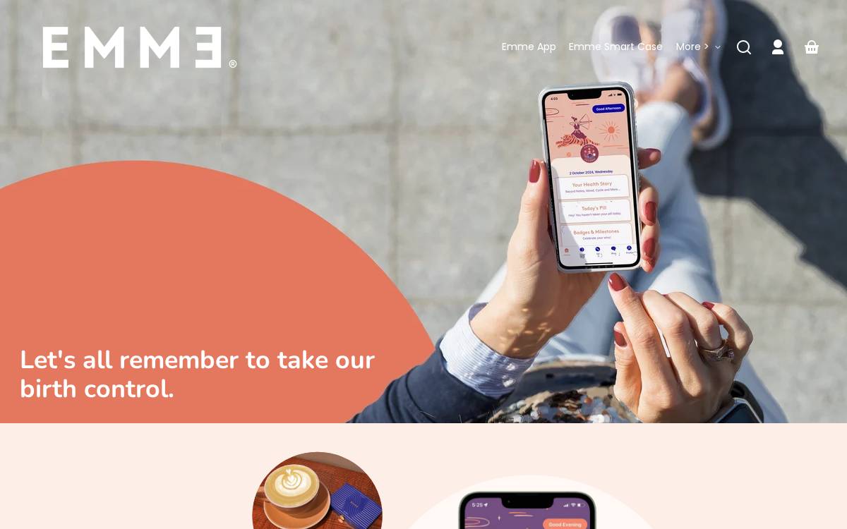 Emme website preview