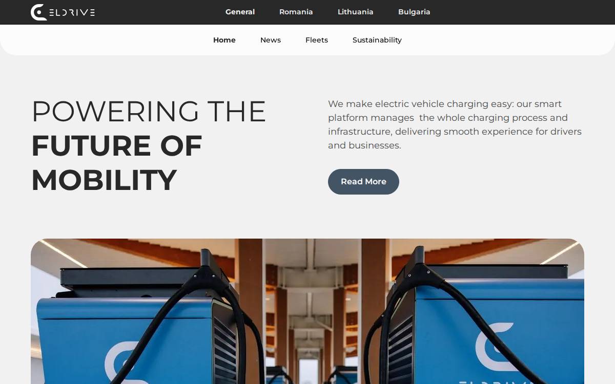 eMobility International website preview