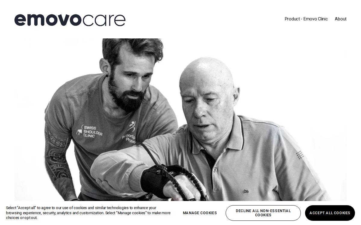 Emovocare website preview