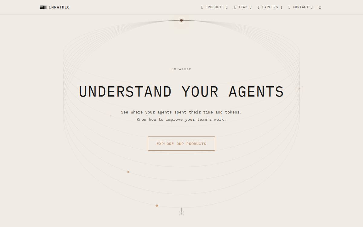 Empathic website preview