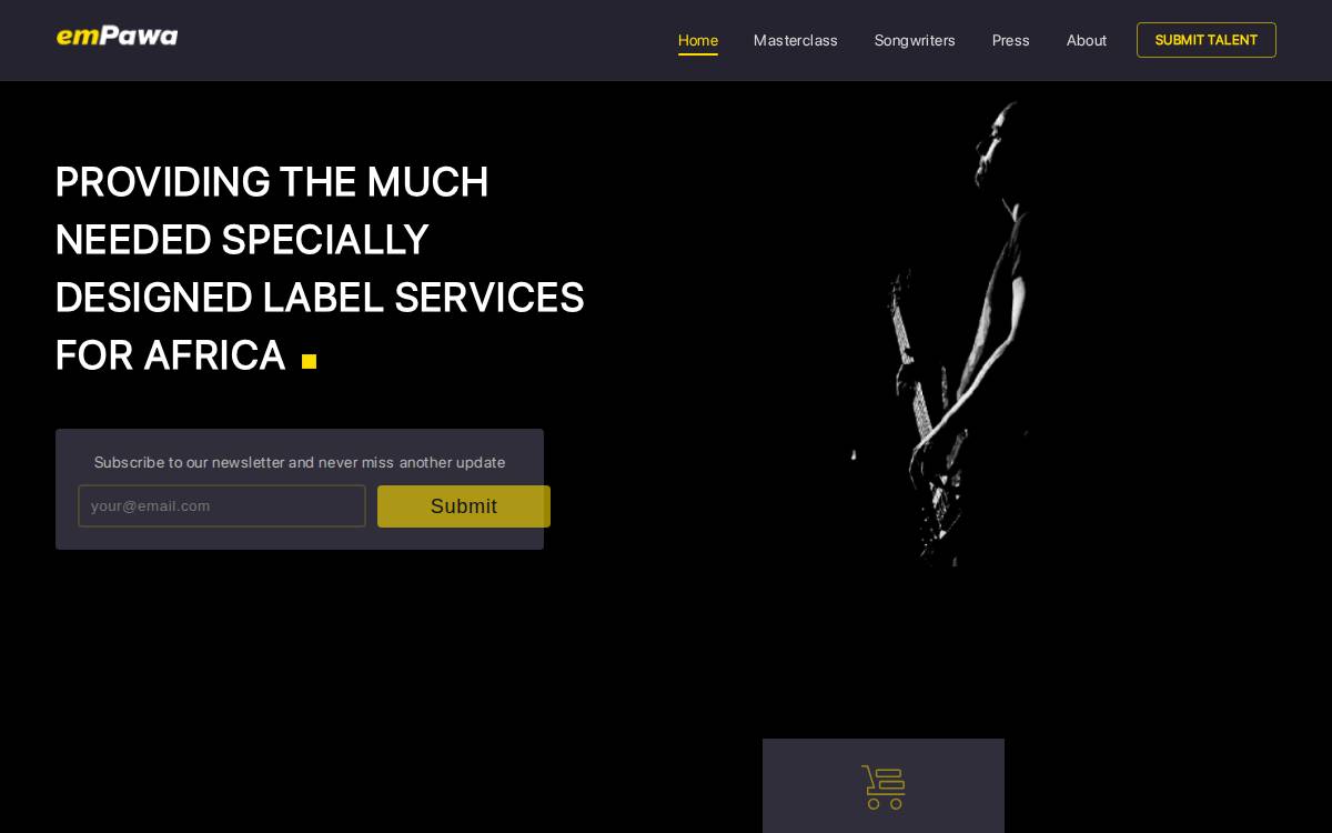 Empawa website preview