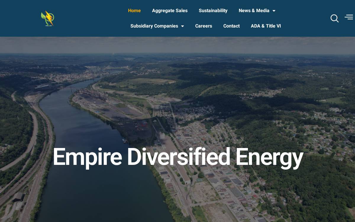 Empire Diversified Energy website preview