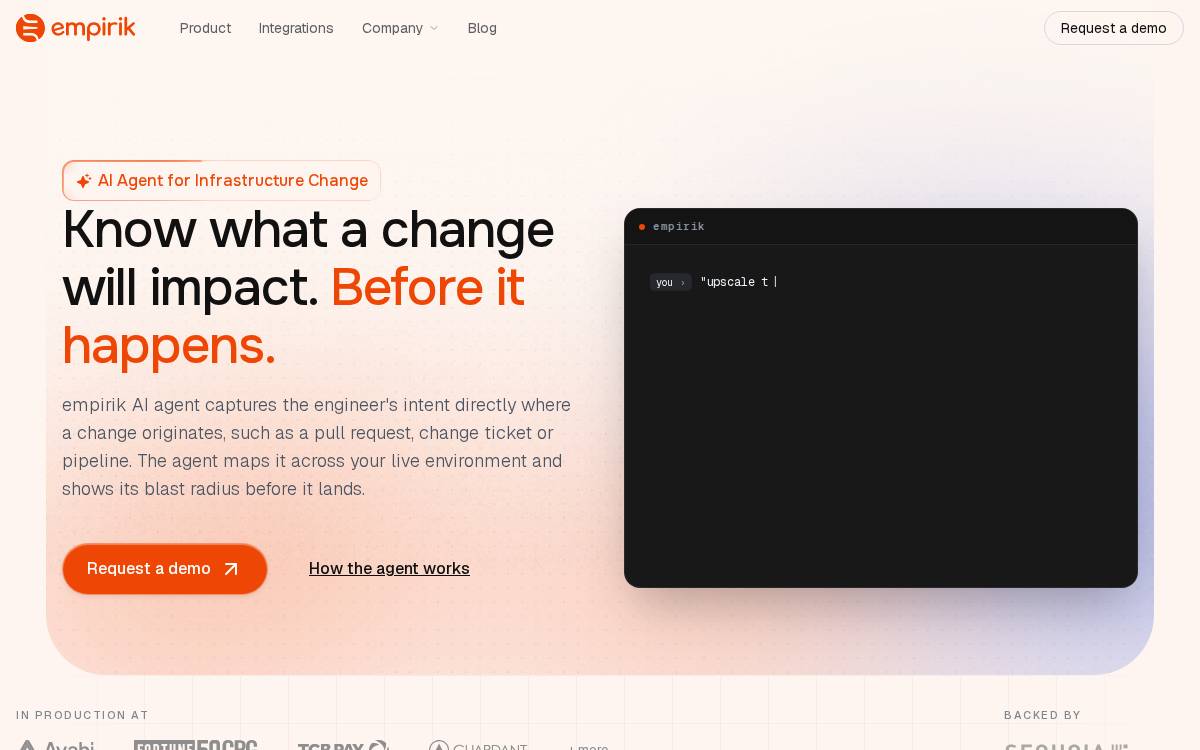 Empirik website preview